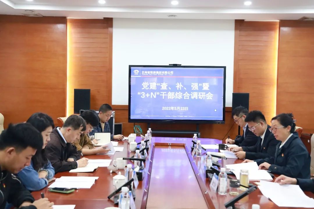 2022-05-23-集團(tuán)黨委調(diào)研十二組到公司開展黨建工作“查、補(bǔ)、強(qiáng)”專項行動調(diào)研督導(dǎo)、“3+N”干部調(diào)研.jpg